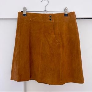 AG SUEDE MINI SKIRT 27